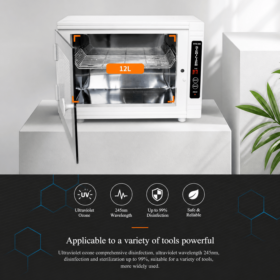 Profesionalni UV - C Sterilizator "RTD - 208A" - Zoro