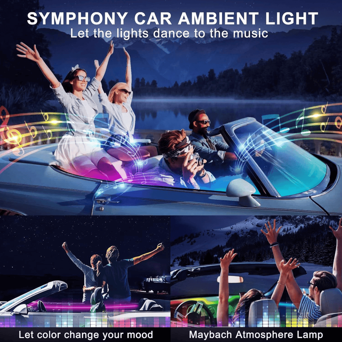 Profesionalno Ambijentalno Svjetlo za Unutrašnjost Auta - Zoro