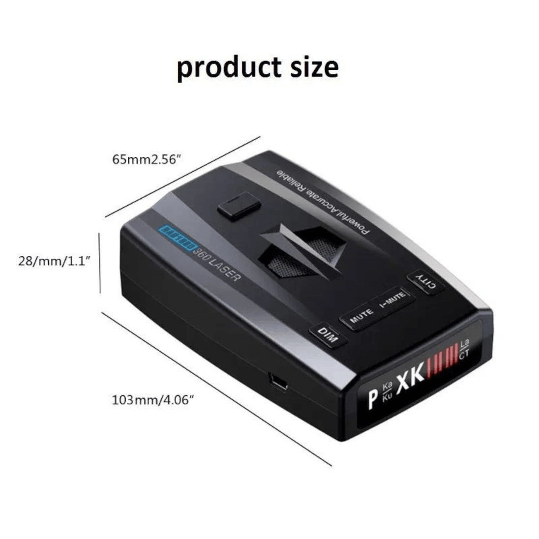 Radar Detektor XK - Zoro