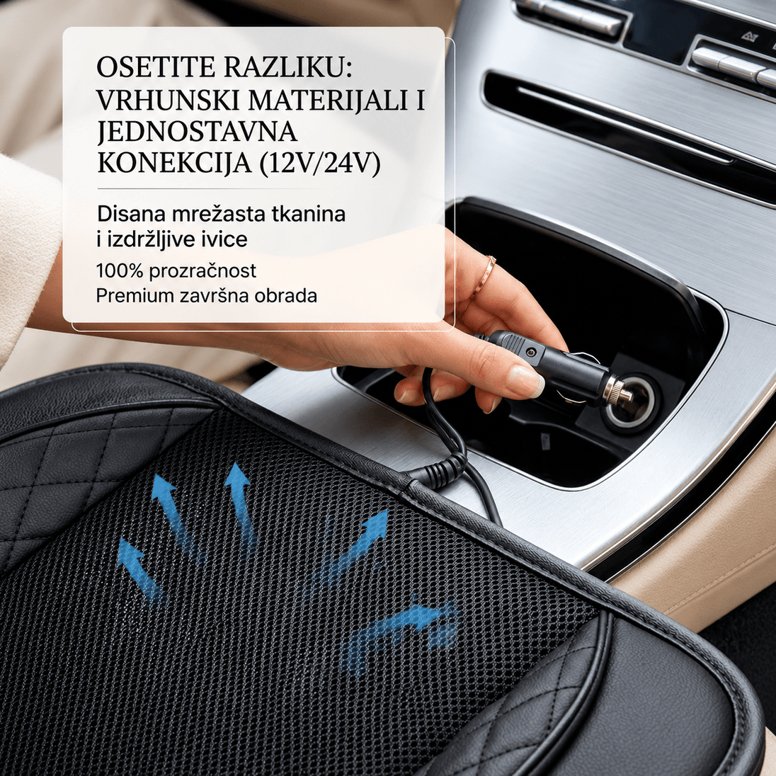 Rashladna Sjedalica za Auto ili Kamion - Zoro