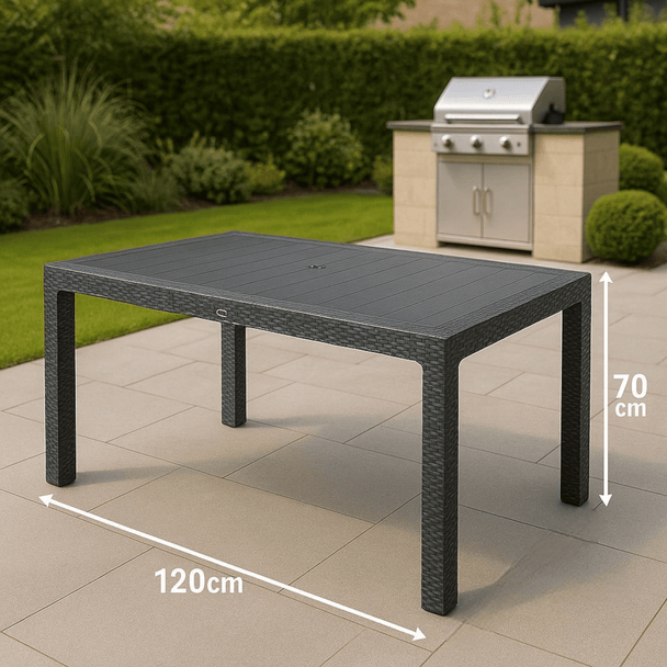 Ratan Vrtni Stol (120x70 cm) - Zoro