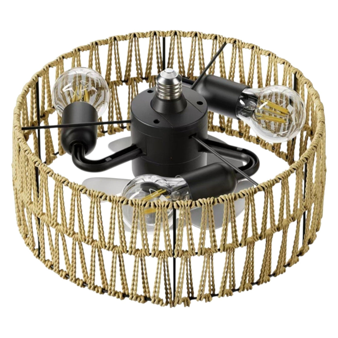 Retro Plafonska Lampa sa Ventilatorom - Zoro