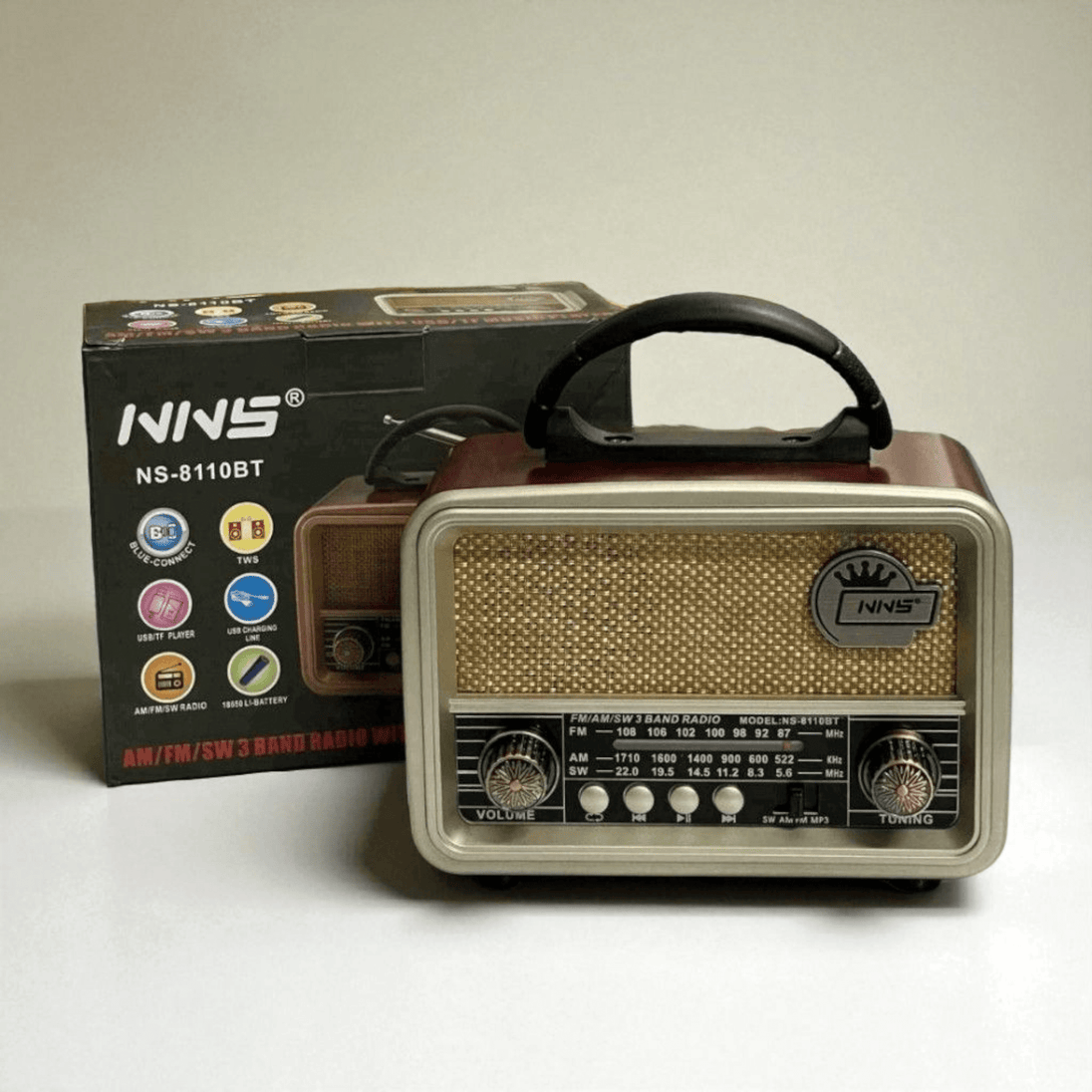 Retro Punjivi Radio NS - 8110BT - Zoro
