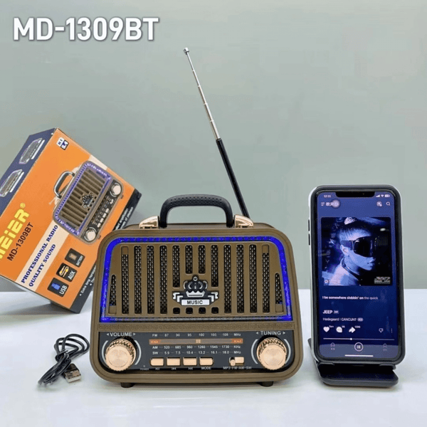 Retro Radio "MD - 1309BT" - Zoro