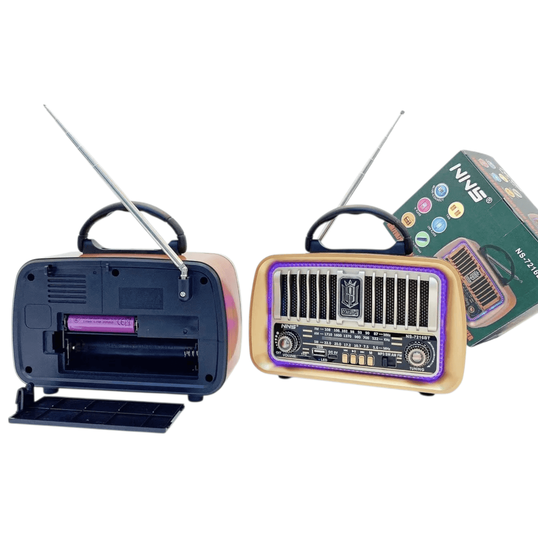 Retro Radio "NS - 7216BT" - Zoro