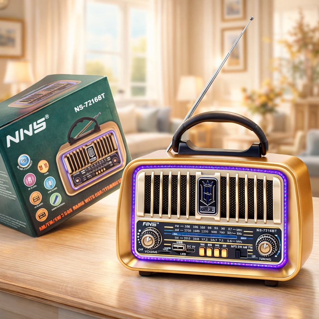 Retro Radio "NS - 7216BT" - Zoro