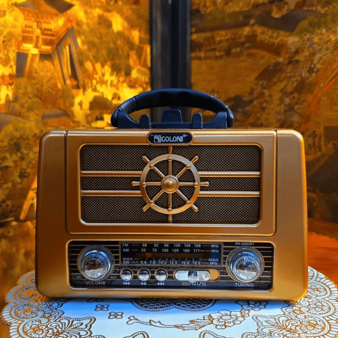 Retro Solarni Radio "RX - BT8080S" - Zoro