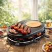 "Royalty Line" 2u1 Električni roštilj s 8 komada Raclette - Zoro