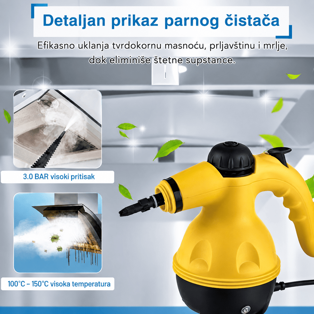 Ručni Čistač na Paru "7224" - Zoro