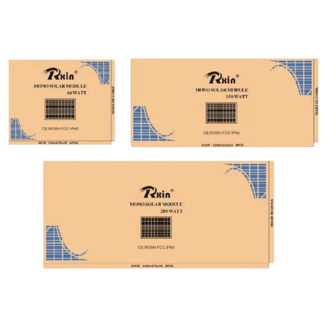 Rxin Mono Solarni Paneli - Zoro