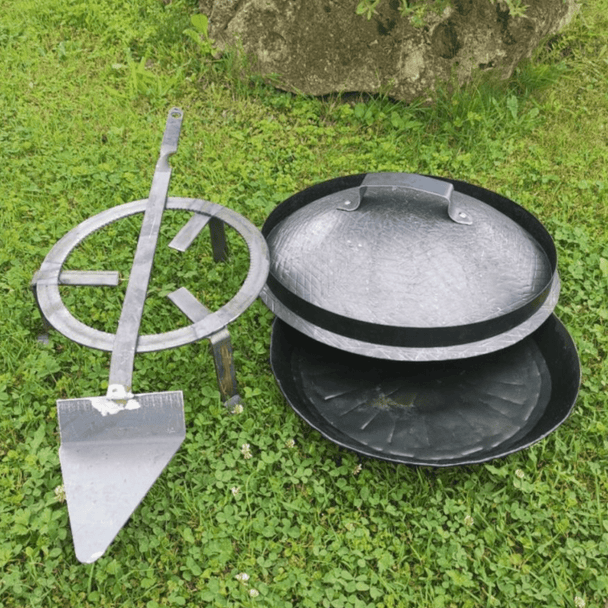 Sač Peka – Kovani Set Ručne Izrade (Tepsija 50 cm) - Zoro