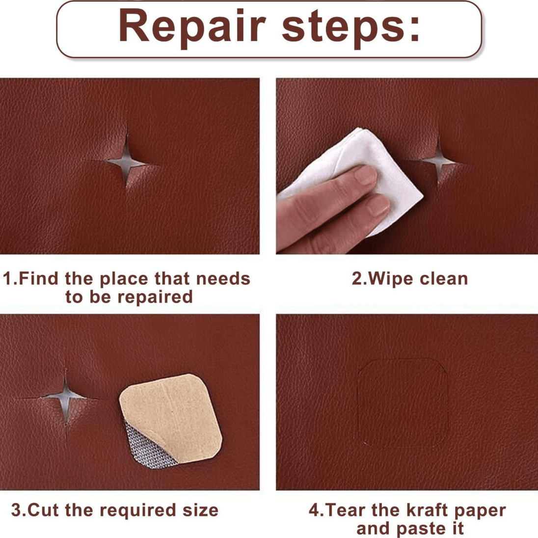 Samoljepljiva PU koža za popravak - Zoro