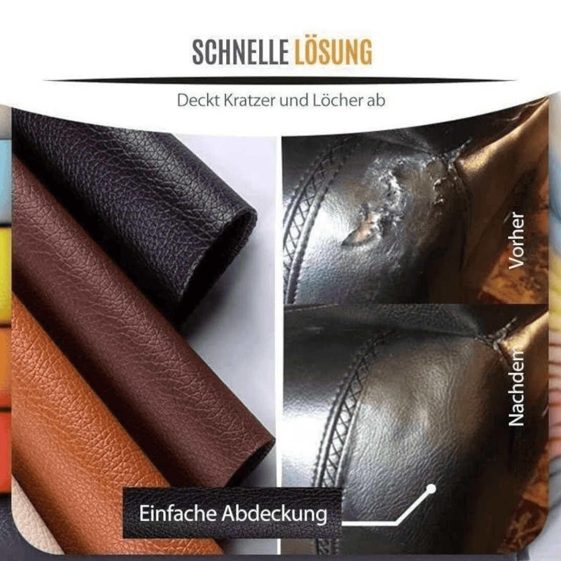 Samoljepljiva PU koža za popravak - Zoro