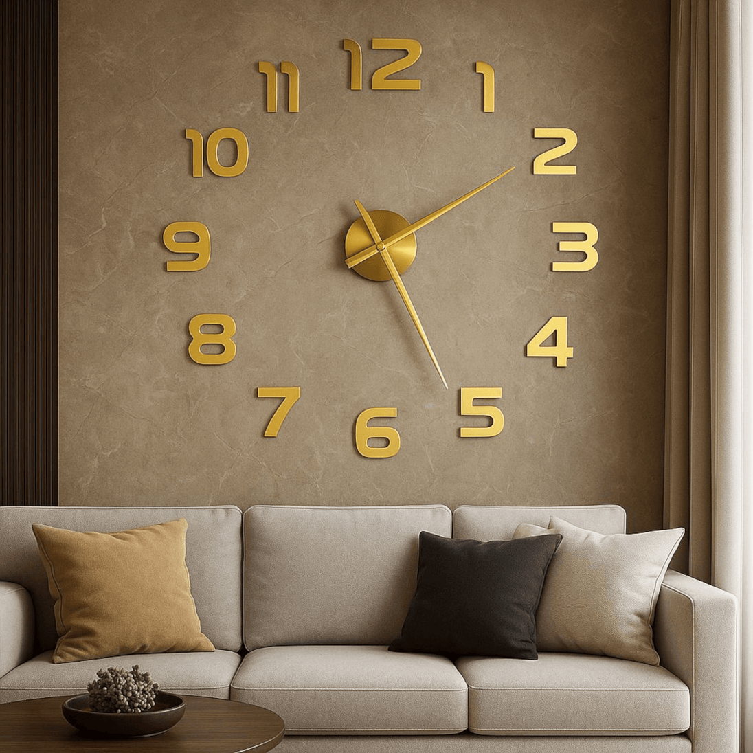 Samoljepljivi 3D Zidni Sat - Zoro