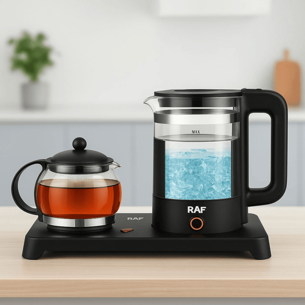 Set Kuhalo Čajnik i Postolje "Silver Love" - Zoro