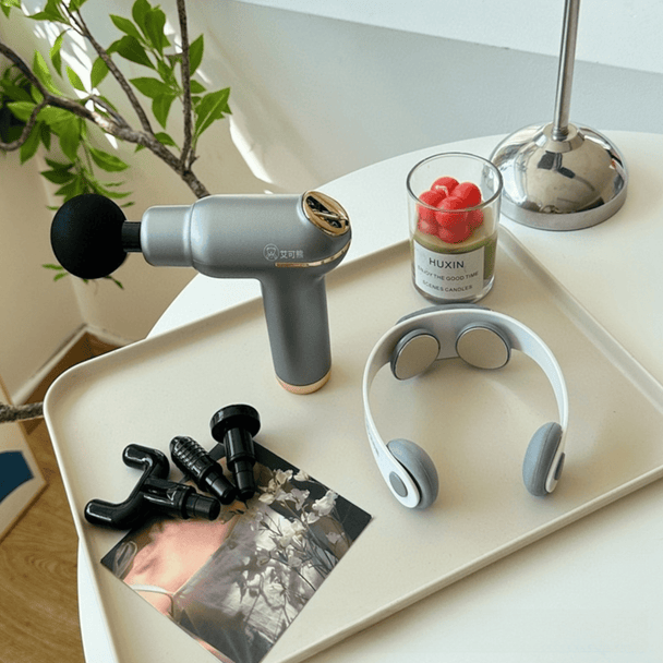 Set masažni pištolj + masažer za vrat "KH - 188" - Zoro