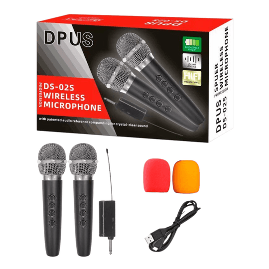 Set od dva bežična mikrofona "DS - 02S" - Zoro