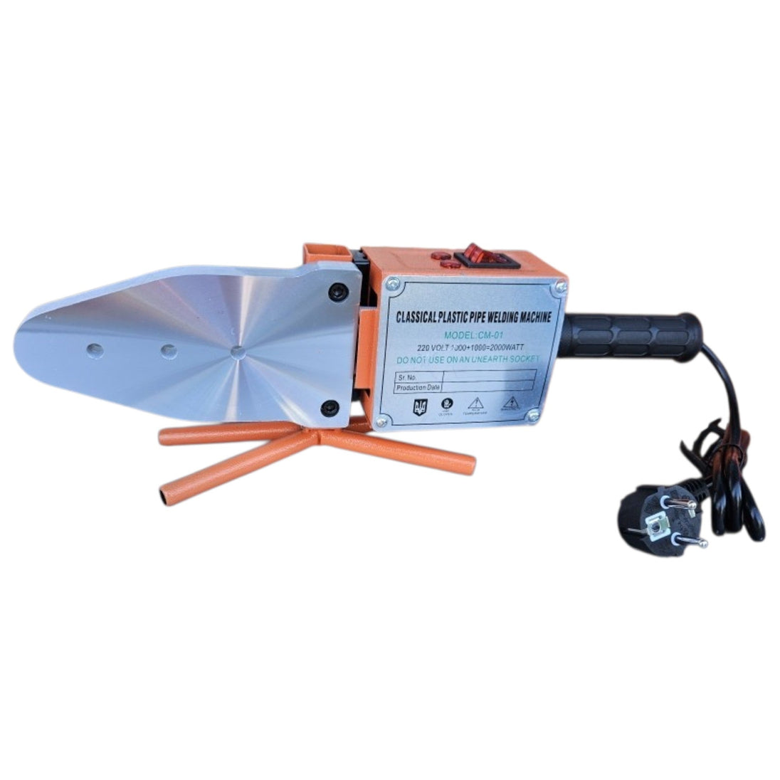 Set Pegla za Varenje PVC i PPR Cijevi 1600W - Zoro
