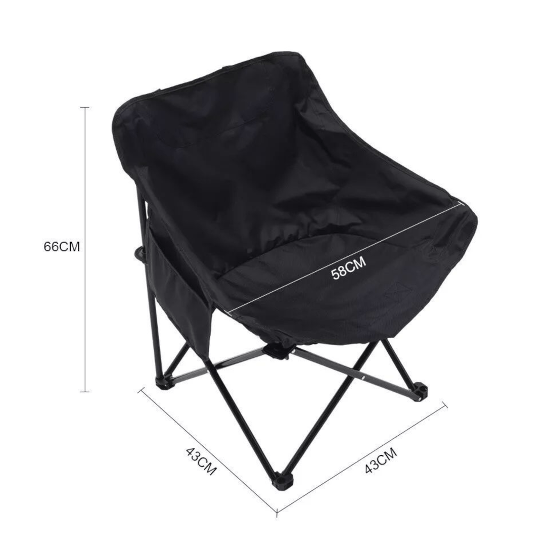 Sklopiva Kamping Stolica "Acero" - Zoro