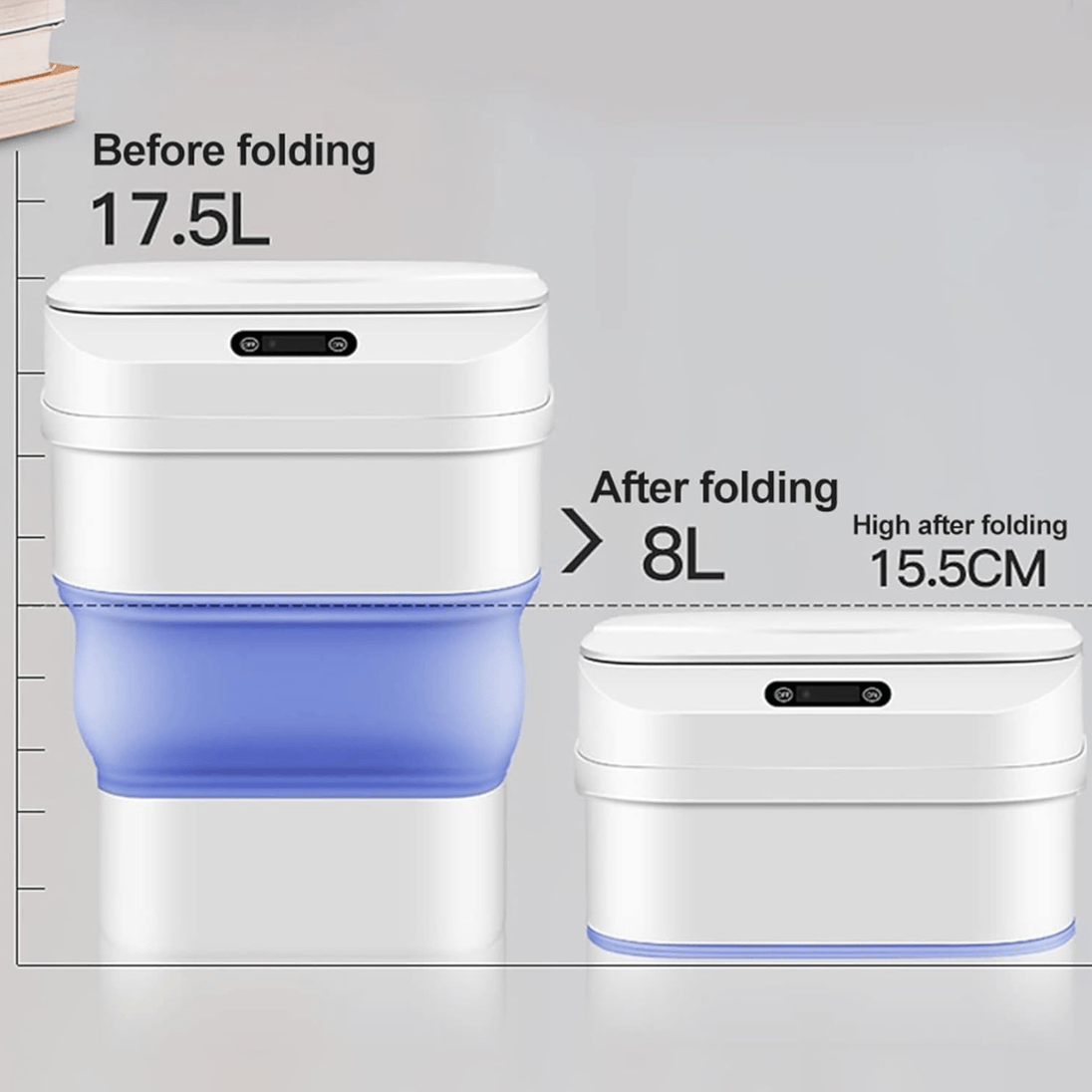 Sklopiva kanta za smeće sa senzorom - Zoro