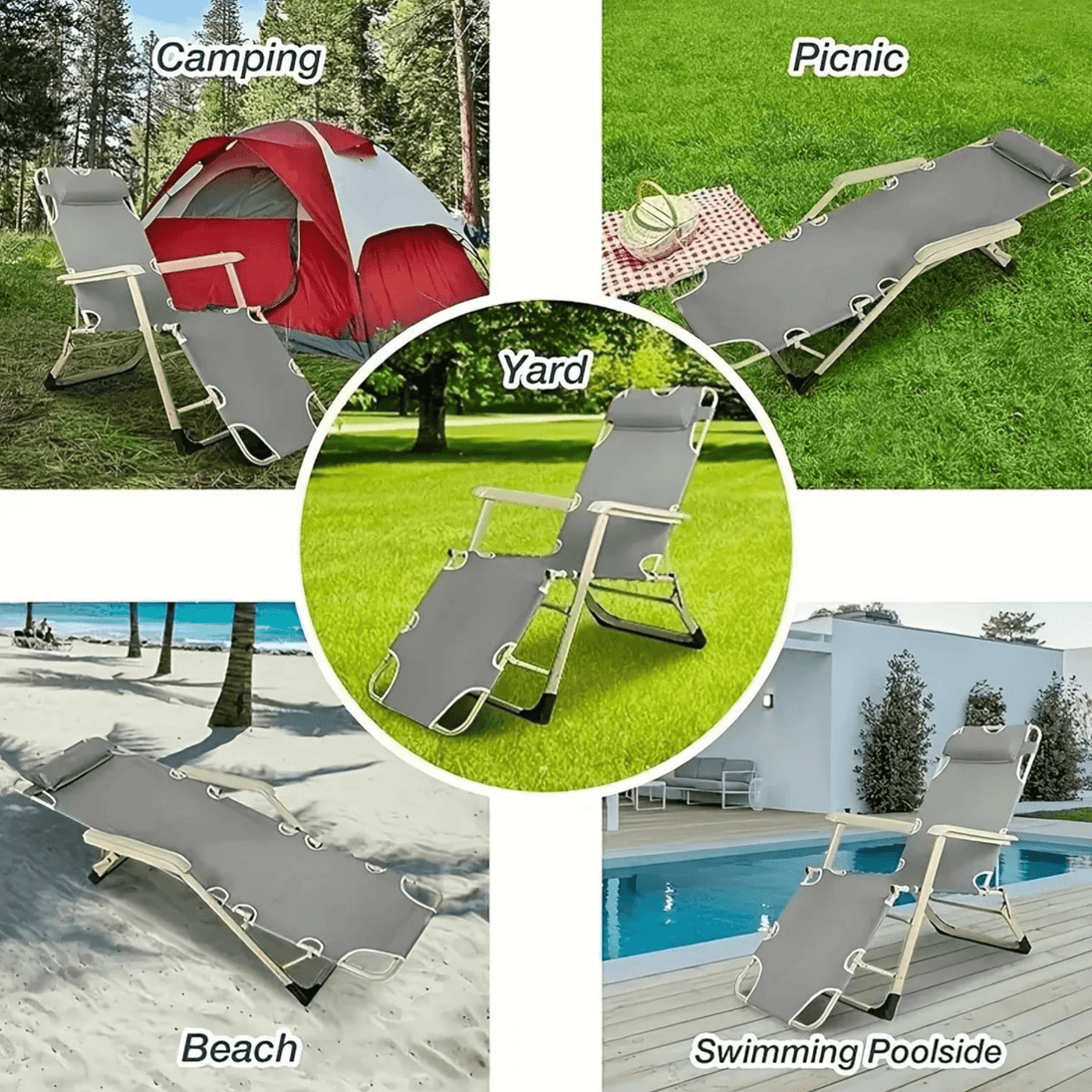 Sklopiva Ležaljka "Sedia da Riposo" - Zoro