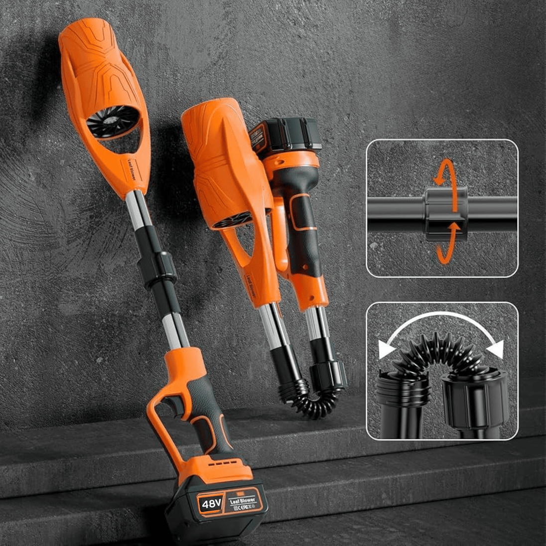 Sklopivi Aku Puhač 48V - Zoro