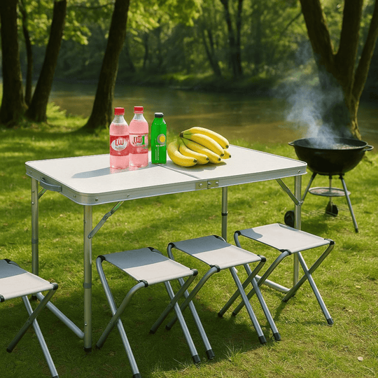 Sklopivi Stol i 4 Stolice - Zoro