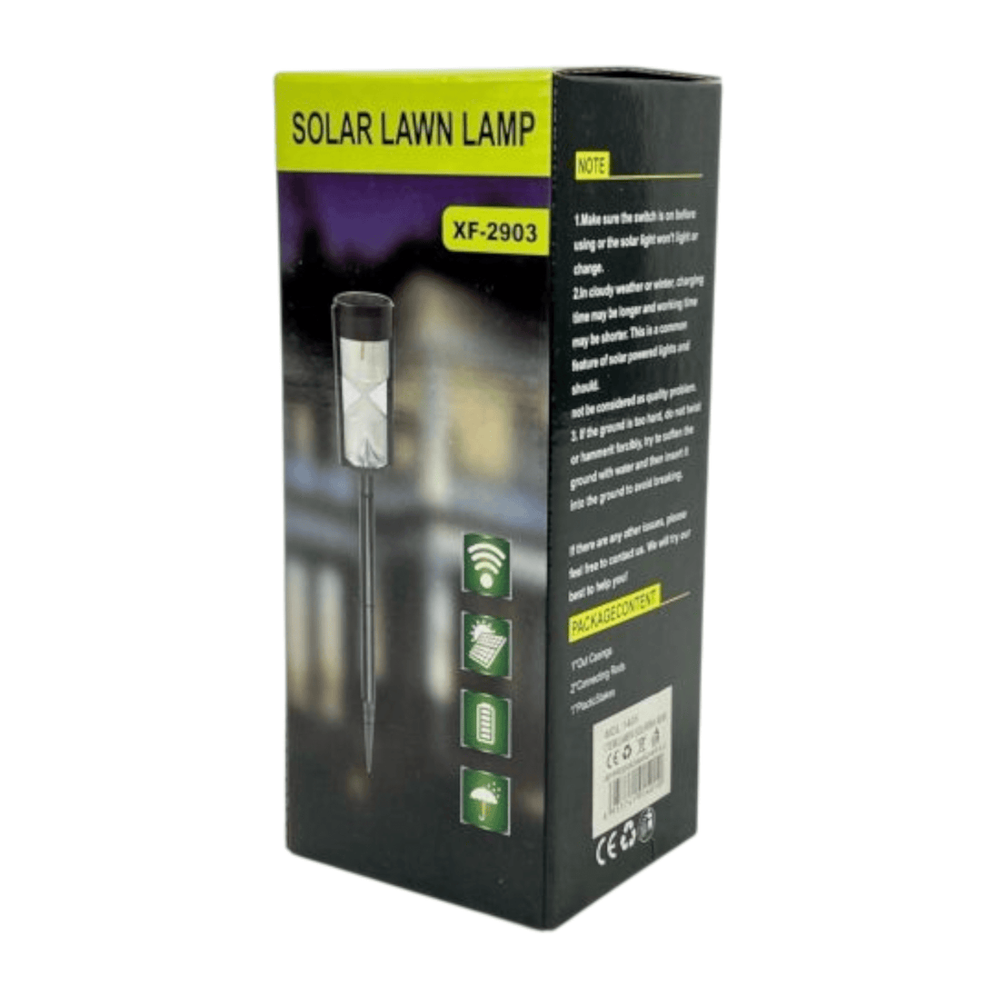 Solarna lampa u obliku pješčanog sata - Zoro