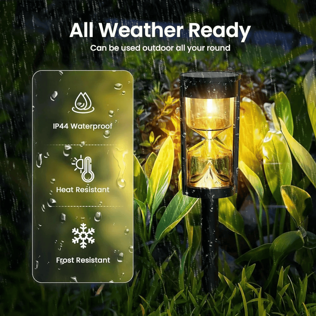 Solarna lampa u obliku pješčanog sata - Zoro