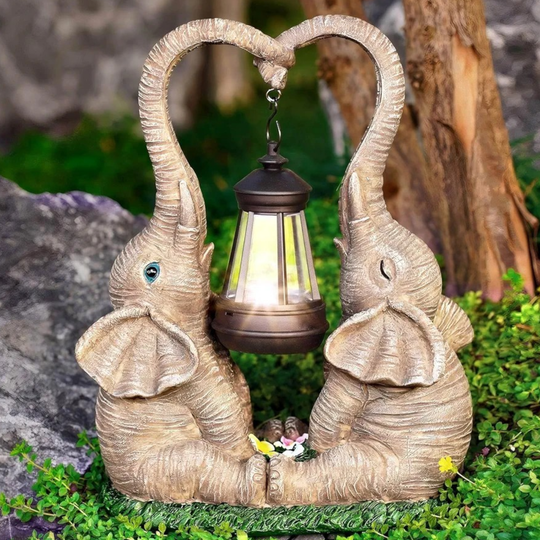 Solarna Lampa "Zaljubljeni Slonovi" - Zoro