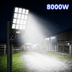 Solarna LED Reflektorska Rasvjeta 8000W Rixme - Zoro