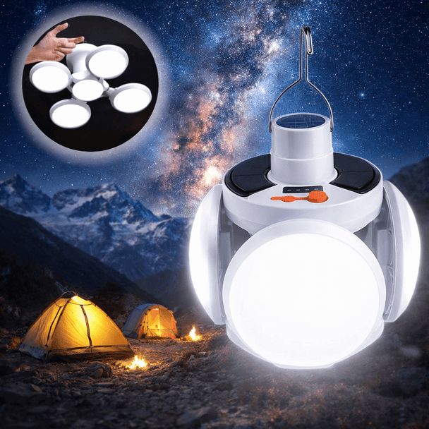 Solarna rasklopiva lampa "Djetelina" - Zoro