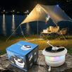 Solarna Viseća Lampa s 10m RGB lampicama - Zoro