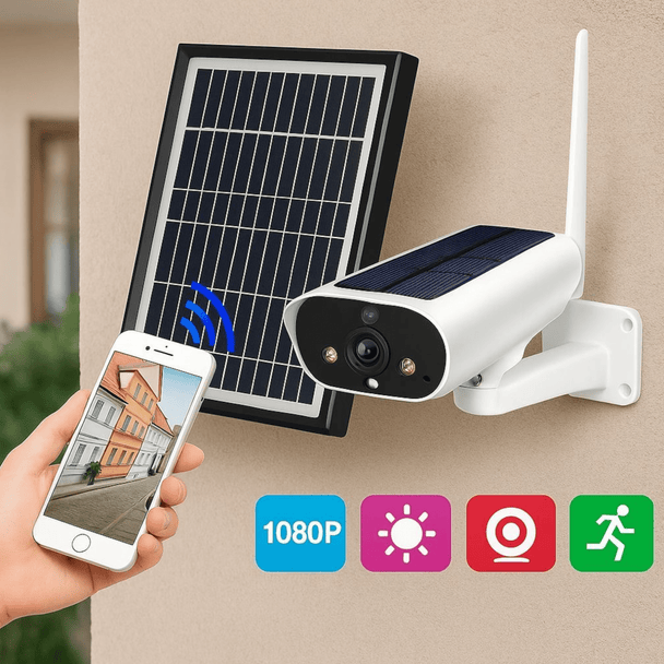 Solarna WIFI IP 4K Kamera Full HD - Zoro