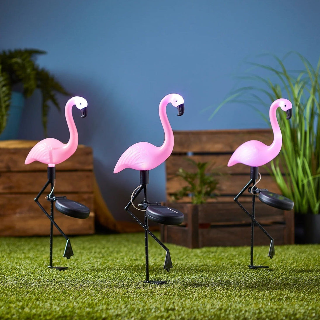Solarne Lampe Flamingo (Set od 3 Komada) - Zoro
