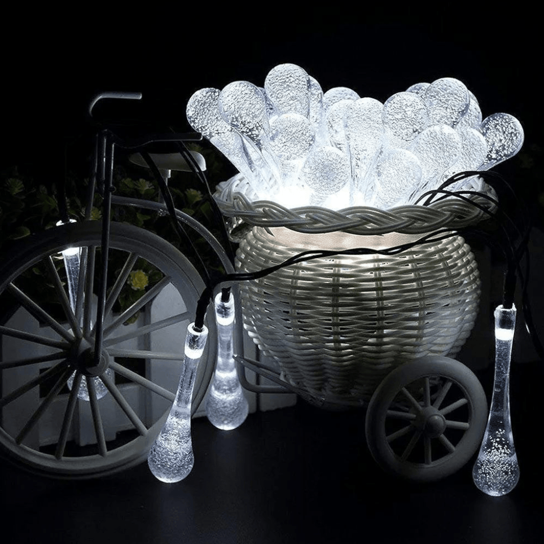 Solarne LED sijalice "Kapljice" 8m - Zoro