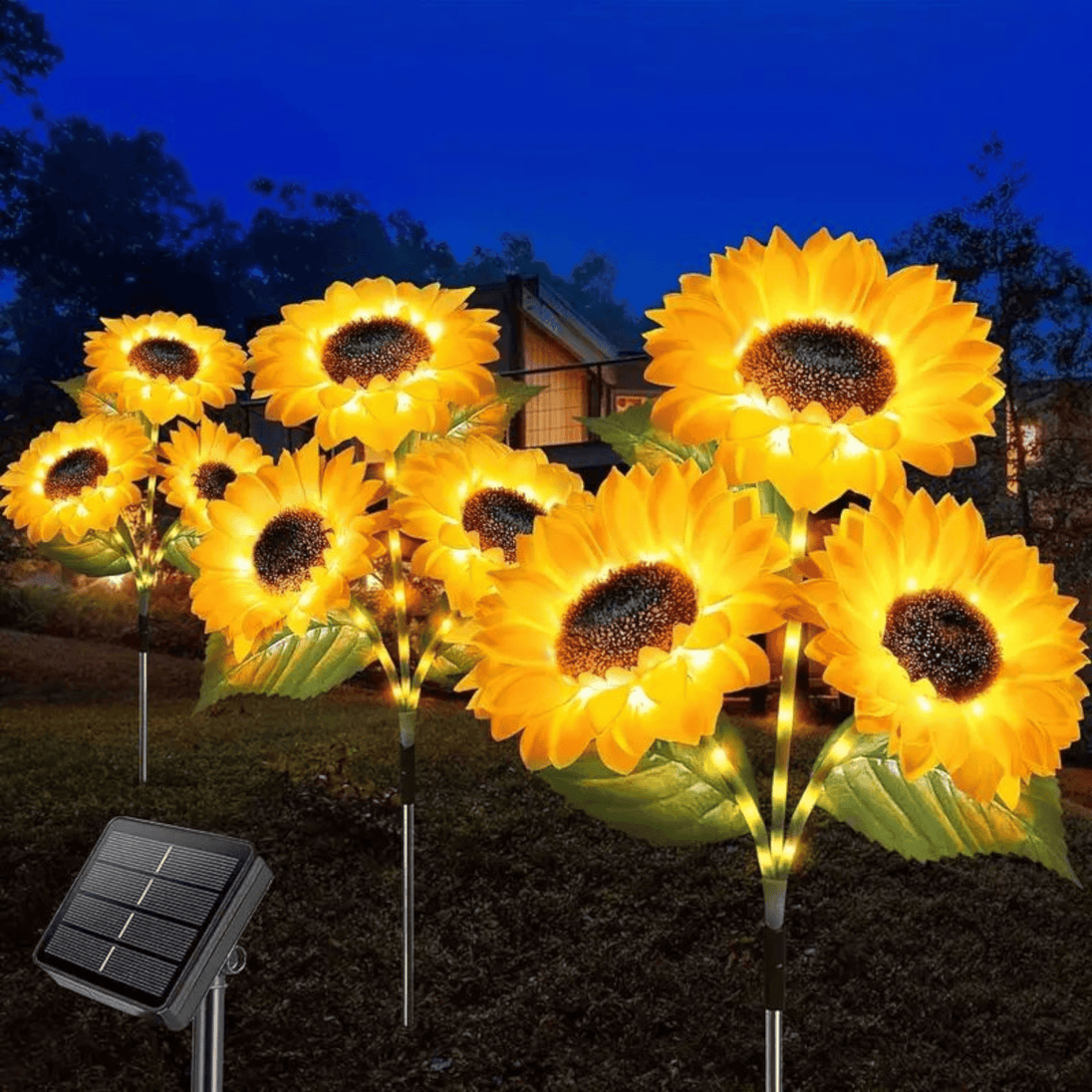 Solarne Vrtne Svjetiljke - Suncokreti - Zoro