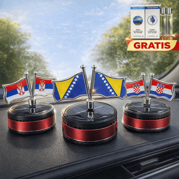 Solarni aroma difuzor za Auto s Mirisom GRATIS - Zoro