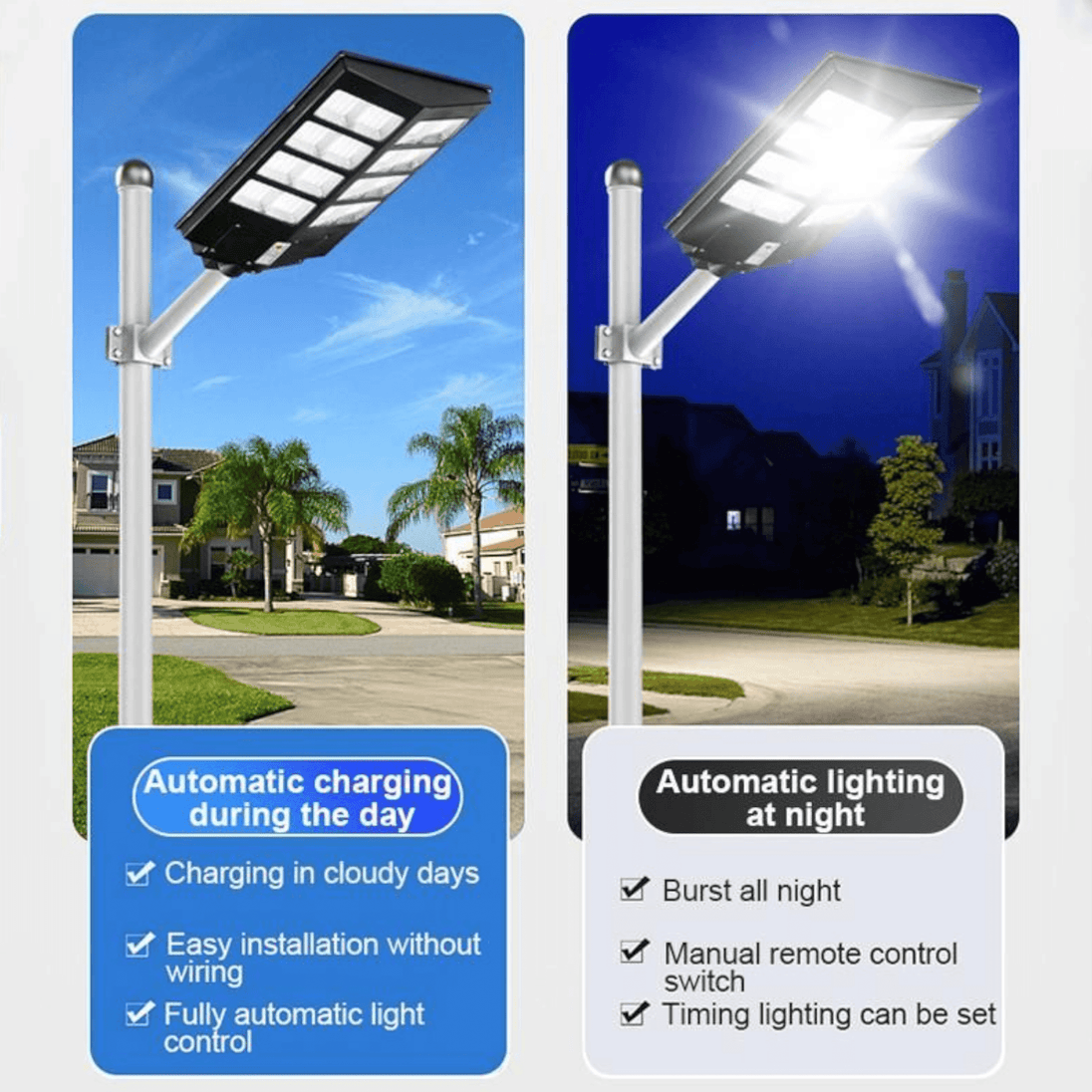 Solarni LED reflektor 800W "Rixme" - Zoro
