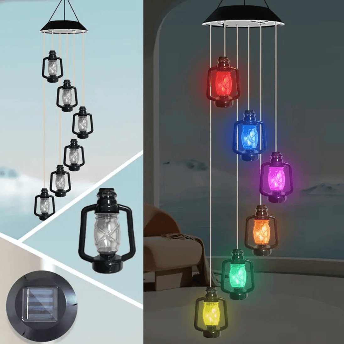Solarni LED Vjetrenjak "Fenjeri" - Zoro
