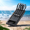 Solarni Power Bank sa Integrisanim Kablovima - Zoro