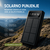 Solarni Power Bank sa Integrisanim Kablovima - Zoro
