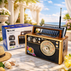 Solarni Retro Radio Golon "RX - 4987S" - Zoro