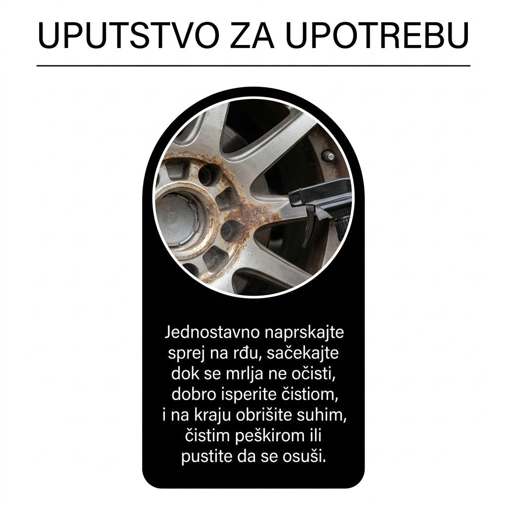 Sredstvo za Uklanjanje Hrđe (120 ml) - Zoro