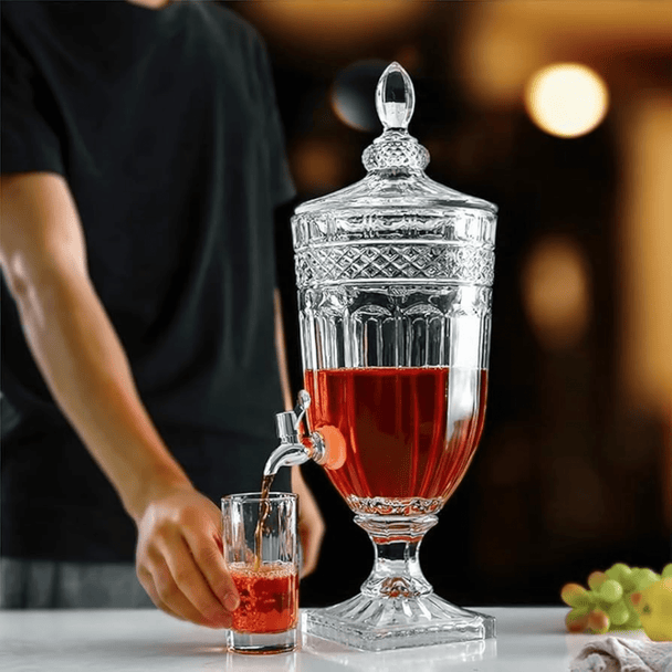 Stakleni Dispenzer za Piće (4.5 L) - Zoro