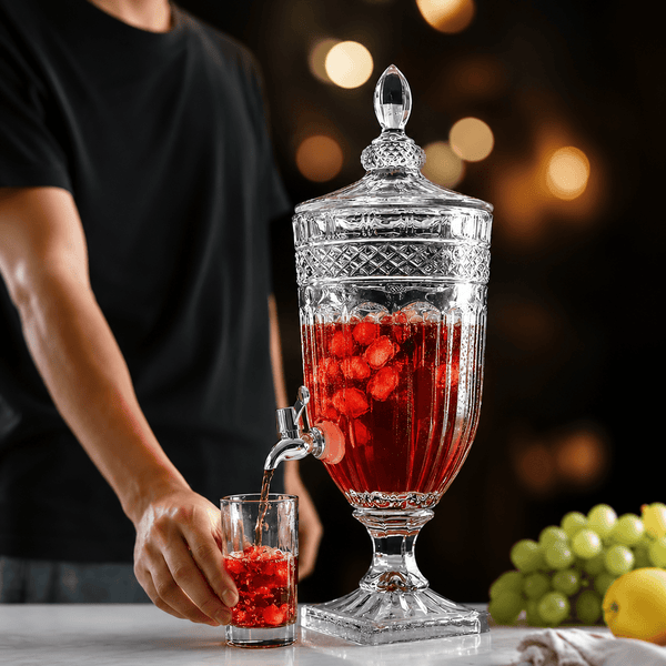 Stakleni Dispenzer za Piće (4.5 L) - Zoro