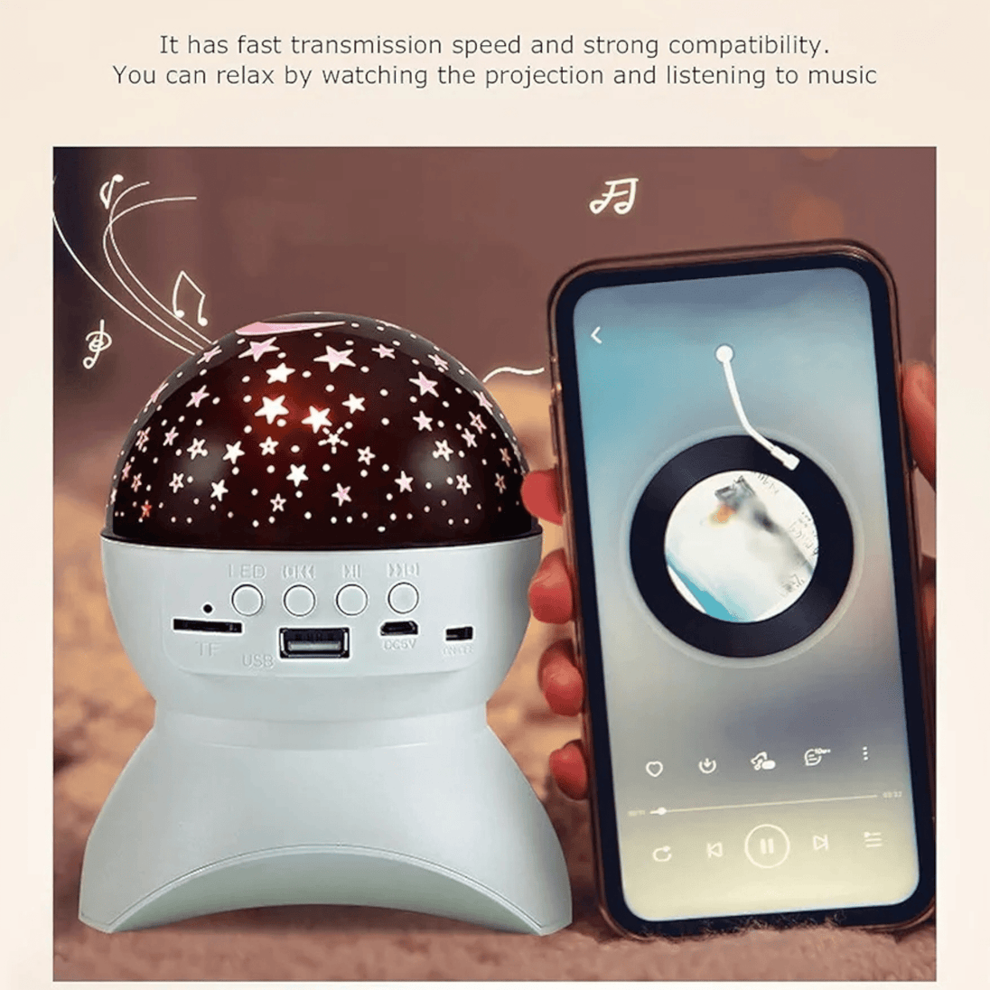 "Star Master" BT Projektor Zvjezdanog Neba - Zoro