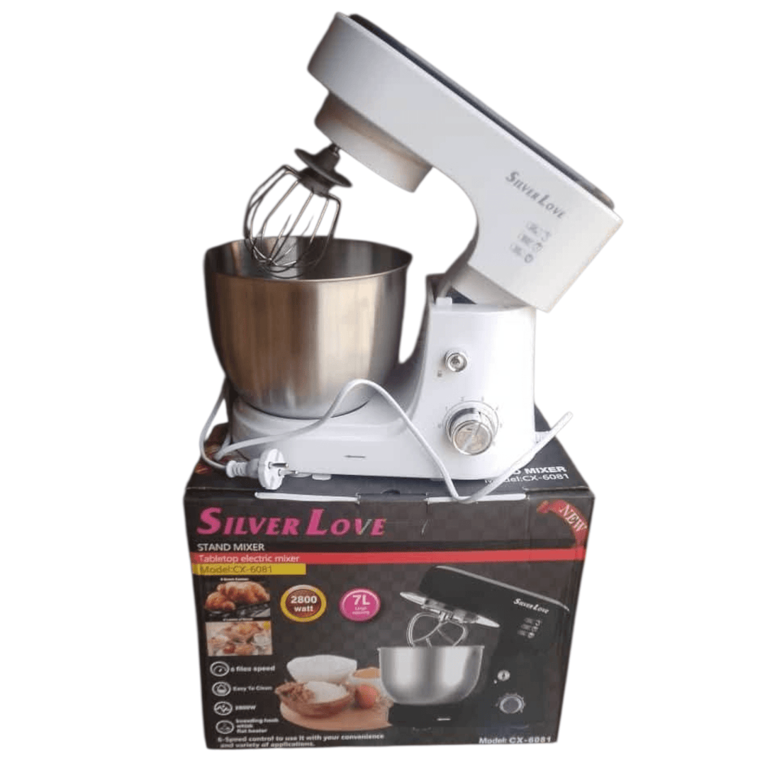 Stolni Mikser Silver Love "CX - 6081" - Zoro