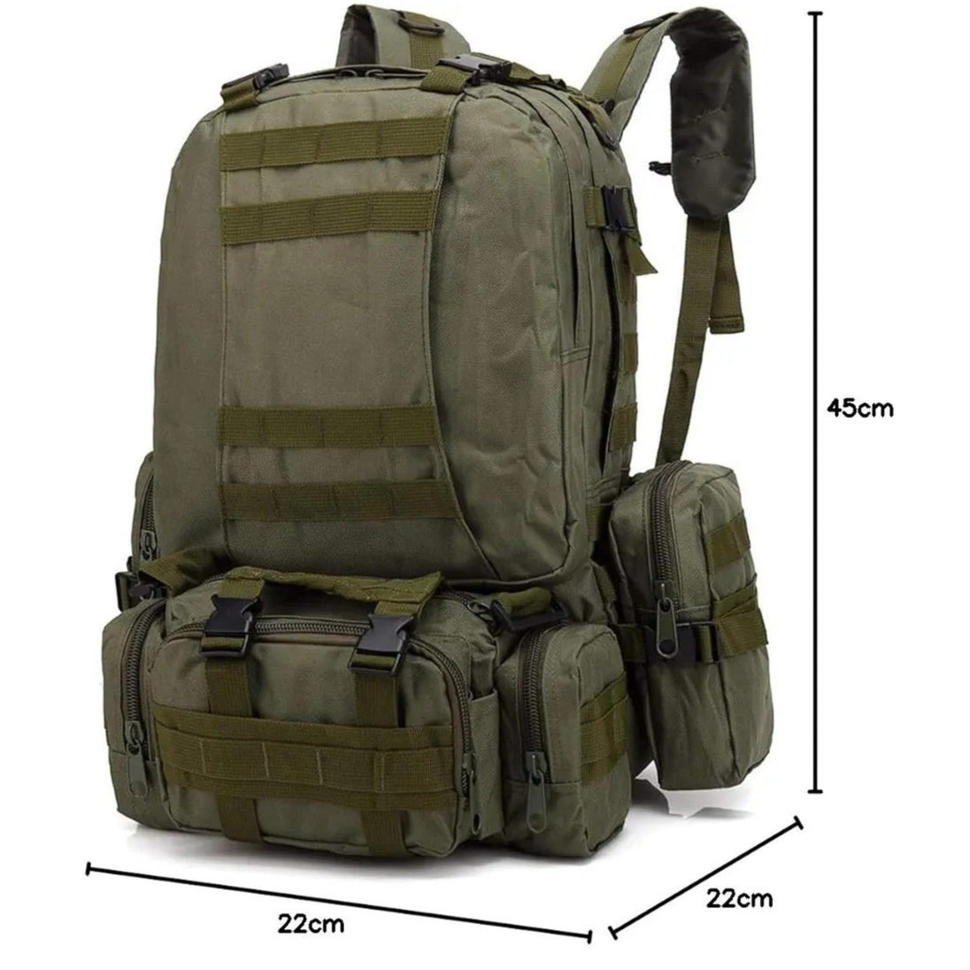Taktički Vojni Ruksak 55L "71005" - Zoro