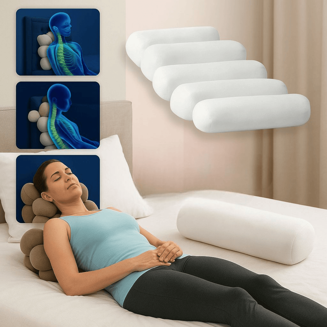 Terapeutski Jastuk za Vrat i Kralježnicu - Zoro